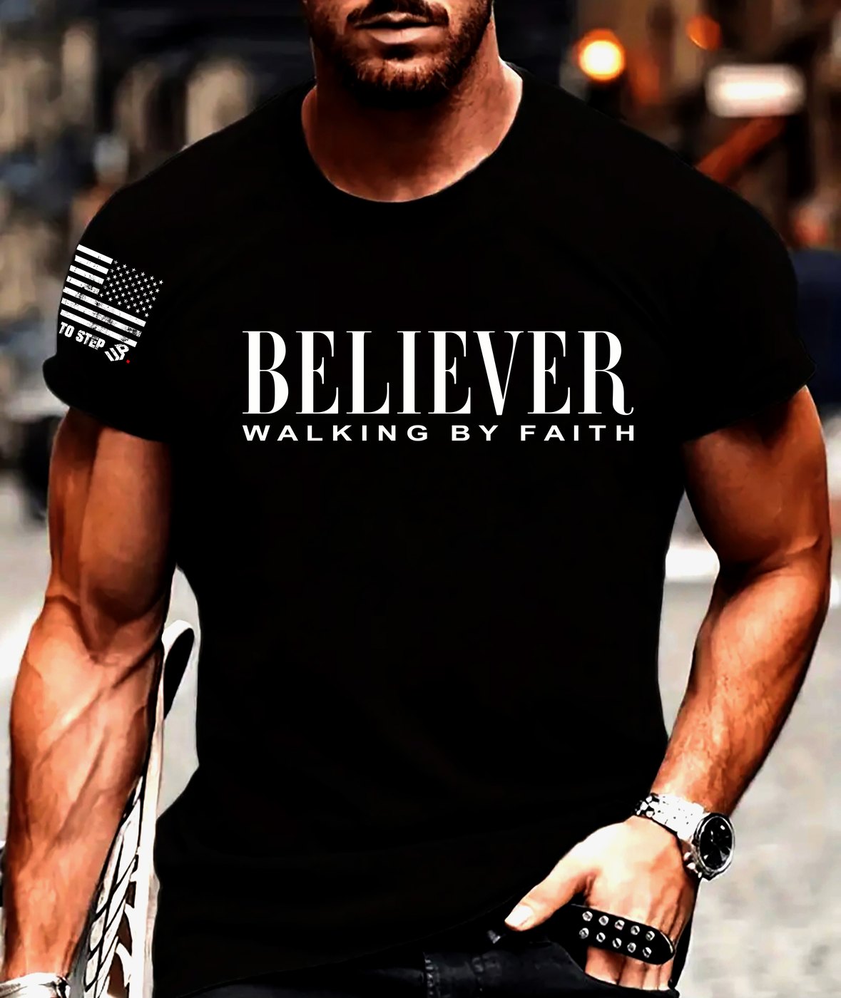 Believer — Walking By Faith on model