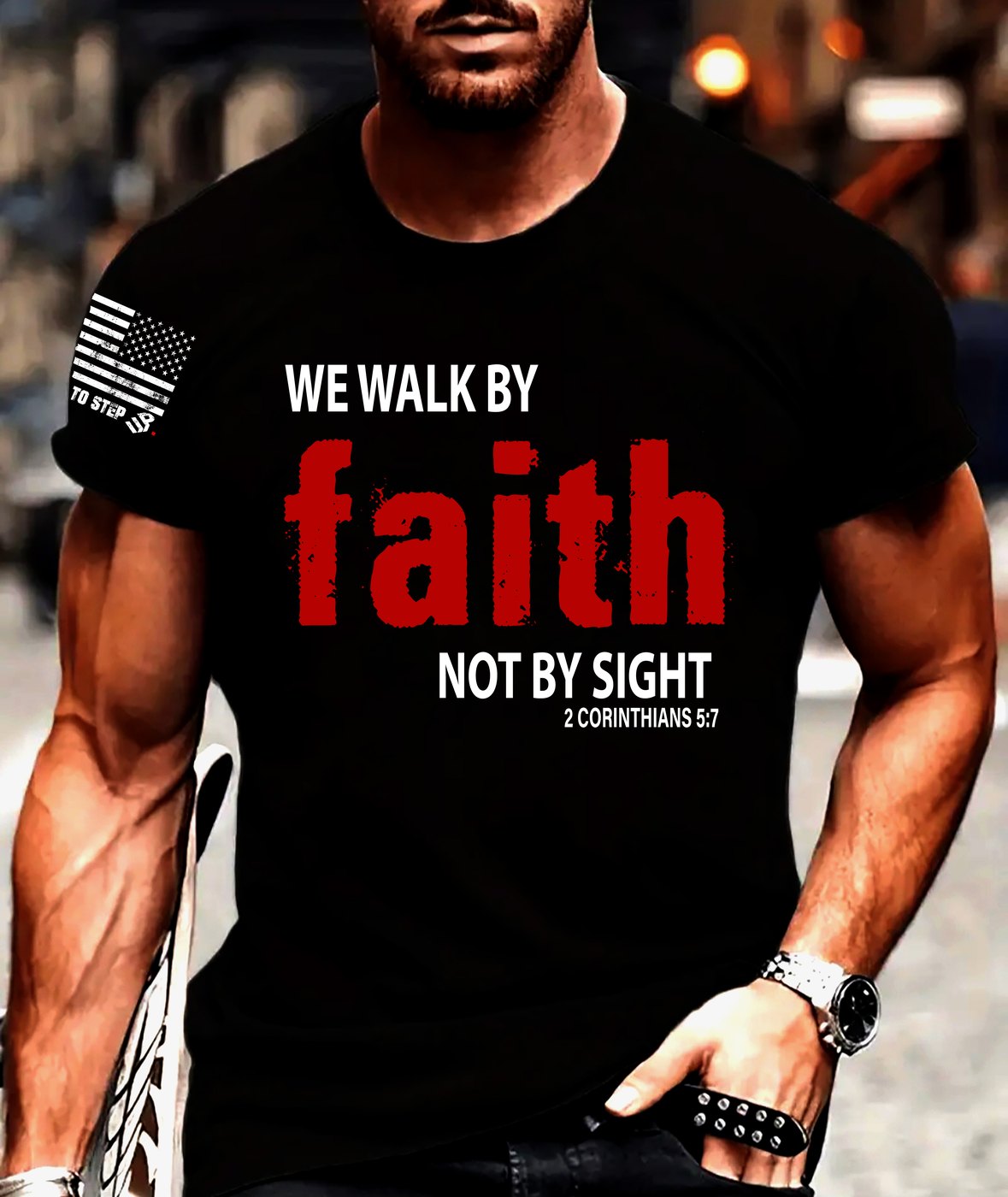 Walk By Faith on model